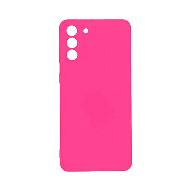 Θήκη Σιλικόνης Soft Back Liquid Silicone Case Για Samsung Galaxy S21 FE 5G Ροζ