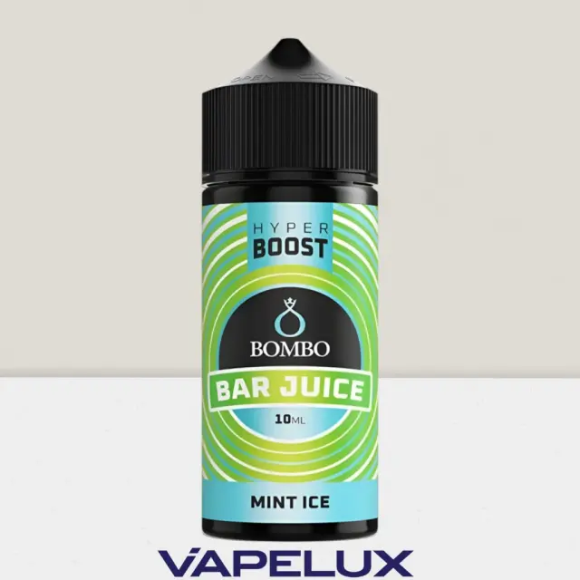 Bombo Bar Juice Flavor Shots Hyper Boost Mint Ice 10ml to 120ml 2