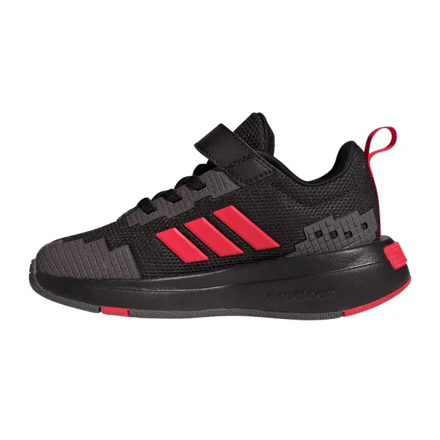 adidas Sportswear Boy's Minecraft Pro Elastic Laces C Μαύρο - Κόκκινο KK4643 (adidas Sportswear) 2