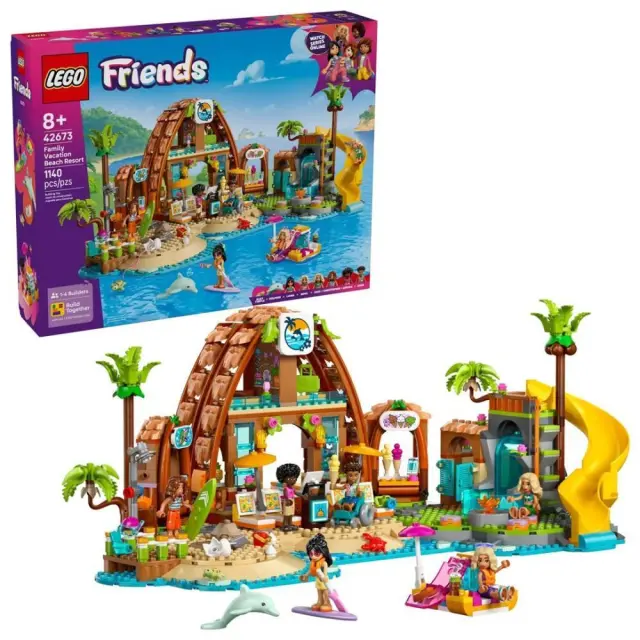 LEGO FRIENDS Family Vacation Beach Resort
