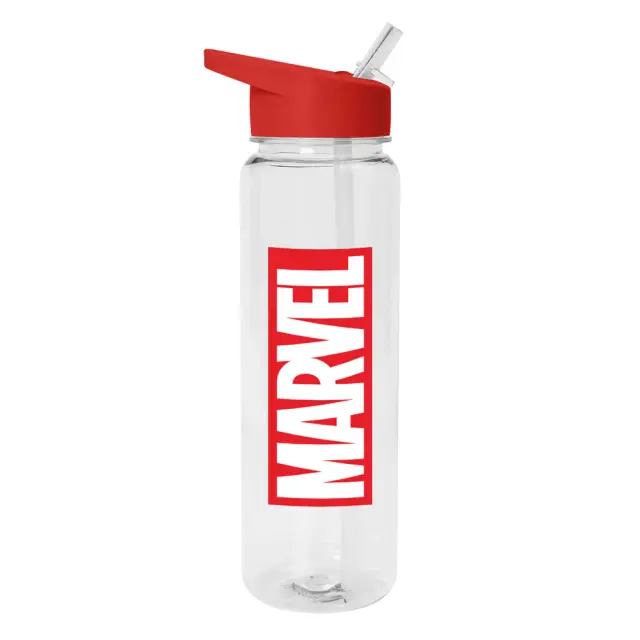 Παγούρι με καλαμάκι Marvel (Logo) Plastic Drinks Bottle 700 ml PDB27856