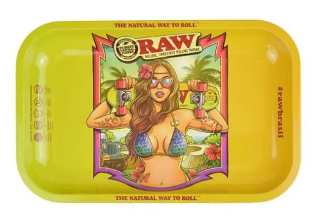 Raw Rolling Tray Brazil - 2nd Edition - small (17x27cm)
