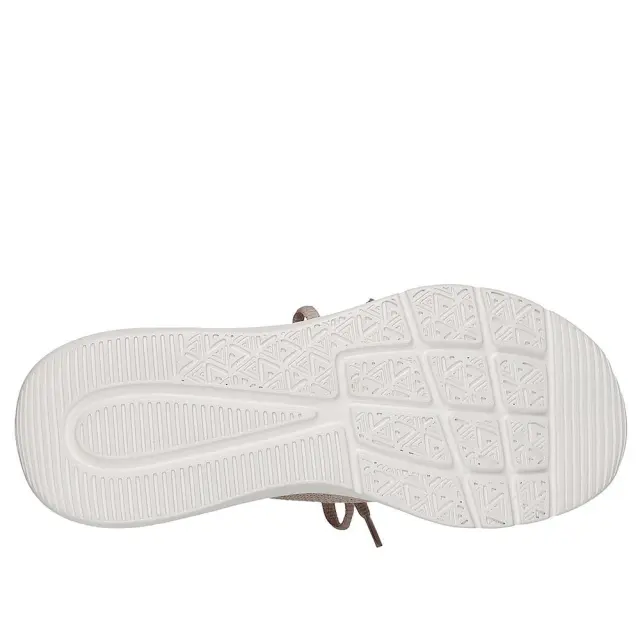 Skechers Slip In Knit Lace Up (117617-TPE) - Μπέζ 3