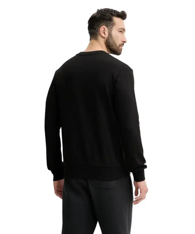 Fila - Ανδρική Μπλούζα Φούτερ Leverano FAM0876-80010 Μαύρο 2