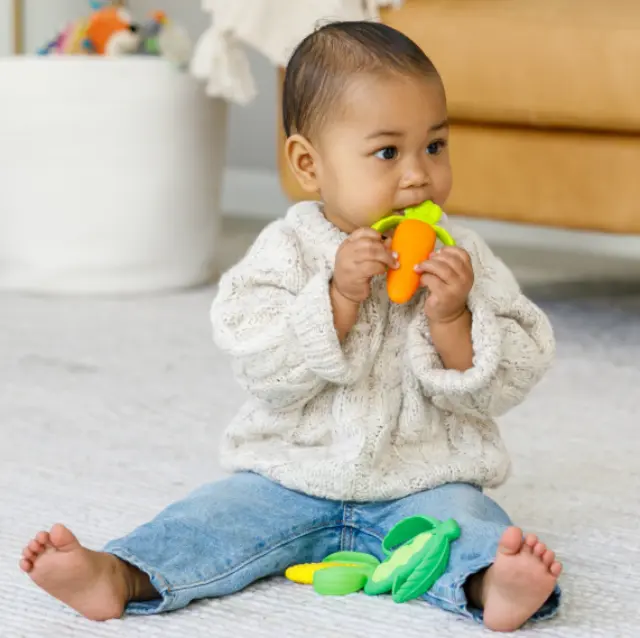 INFANTINO Farmers Market Teether Gift Set (0m+) 3