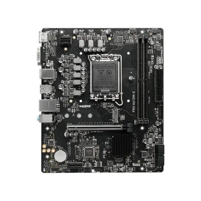 MSI Motherboard Pro H610M-E (7D48-019R) 2