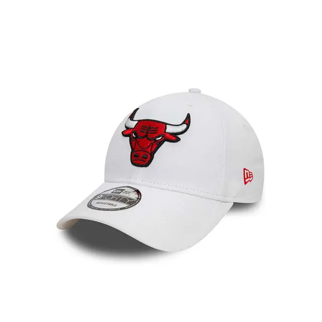 New Era Adult 9Forty NBA Chicago Bulls Side Patch Cap Άσπρο - Κόκκινο 60503588 (New Era) - One Size
