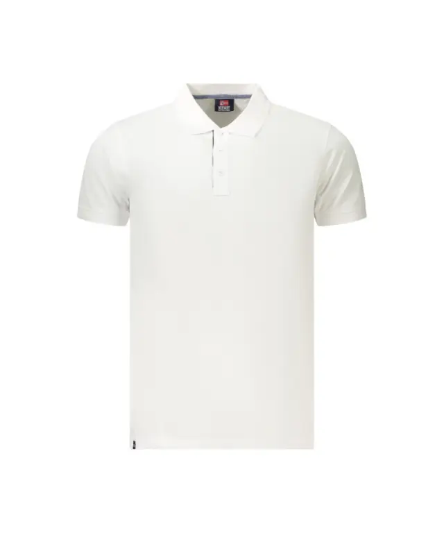 Norway Nautical School - Ανδρική Κοντομάνικη Μπλούζα Polo 868869-WHITE Λευκό 3