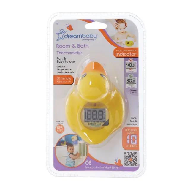Θερμόμετρο Μπάνιου - Δωματίου Ψηφιακό DreamBaby Duck BR74740