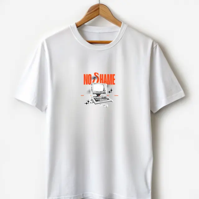 T-shirt Noshame® Λευκό - 122519 - XXL 2