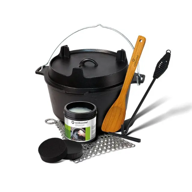 Σετ 5τμχ Dutch Oven 3.8L N.4 - Outdoorchef 2