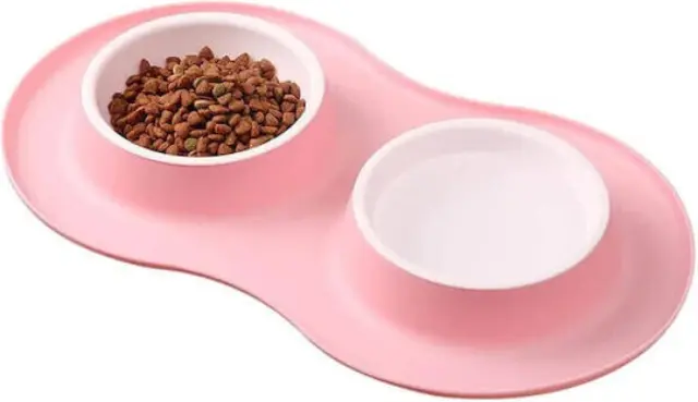 Pet Μπολ για Σκύλο με Βάση, σε Ροζ Xρώμα 48610490