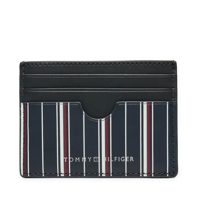 Ανδρικό Σετ Πορτοφόλι Καρτών + Μπρελοκ Tommy Hilfiger AM0AM12793 0GY Μπλε Μπλε - One Size