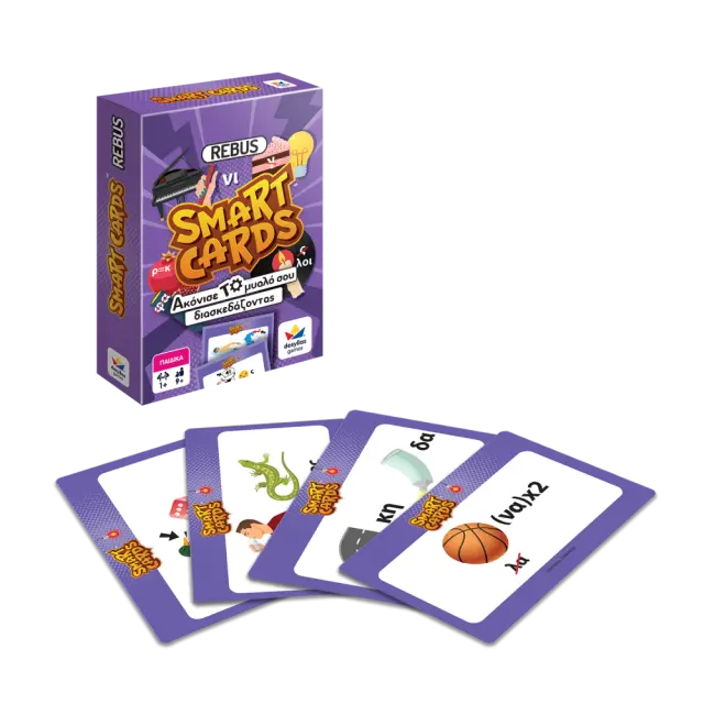 Δεσύλλας Επιτραπέζιο Παιχνίδι Smart Cards Rebus (9+ετών) 100845