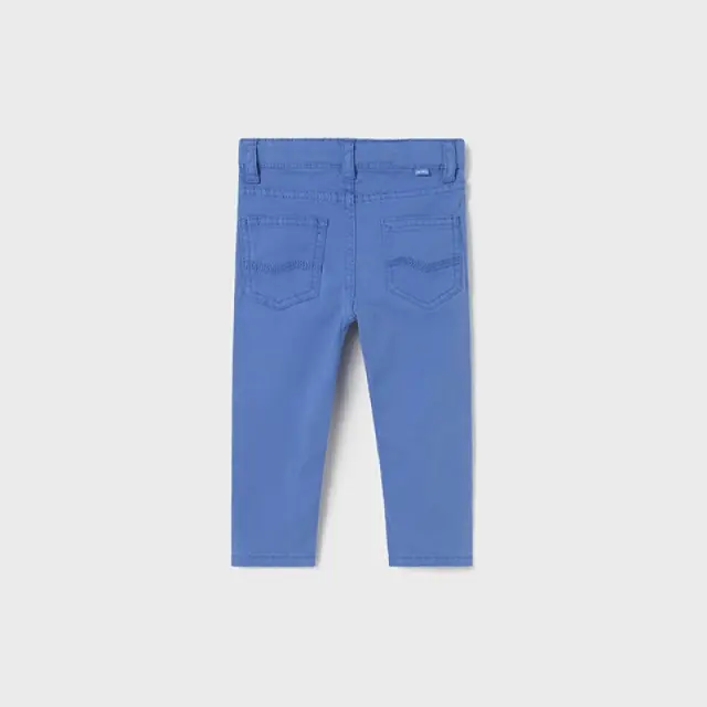 Baby 6 μηνών έως 4 ετών Παντελόνι slim fit από βιώσιμο βαμβάκι ωκεανός - 9M 3