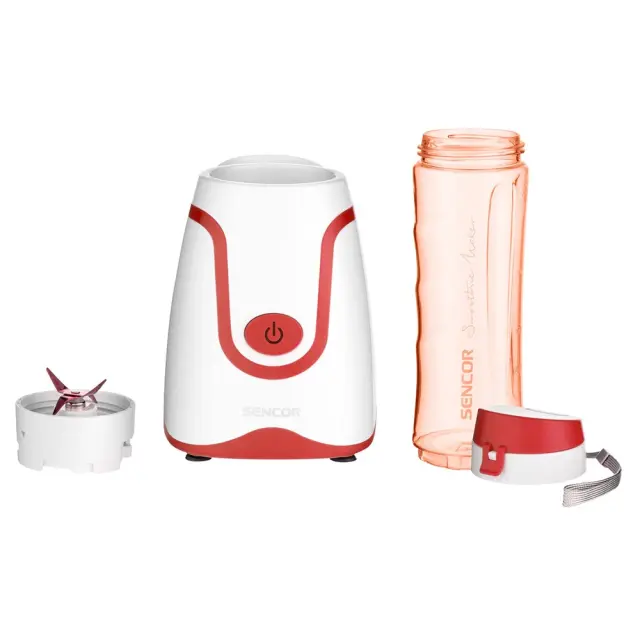 Μπλέντερ Smoothie Maker 600ml 500W Sencor SBL 2114RD Κόκκινο 3
