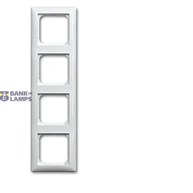 1724-914 Cover Frame Busch-balance® SI Alpine white