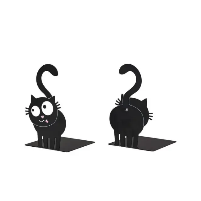 Moses Βιβλιοστάτης Μεταλλικός Διπλός / 2pcs Book End: Ed, the Cat