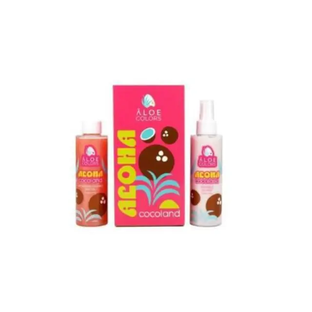Aloe Colors Aloha Cocoland Set Σετ Περιποίησης για Ενυδάτωση με Oil Mist 150ml & Λάδι Σώματος 150ml