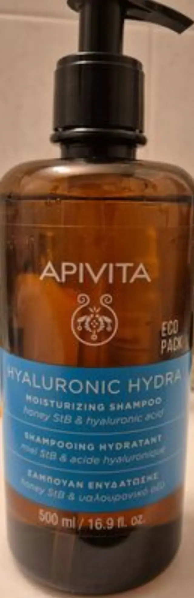 Apivita | Hyaluronic Hydra Moisturizing Shampoo Eco Pack Σαμπουάν Ενυδάτωσης | 500ml