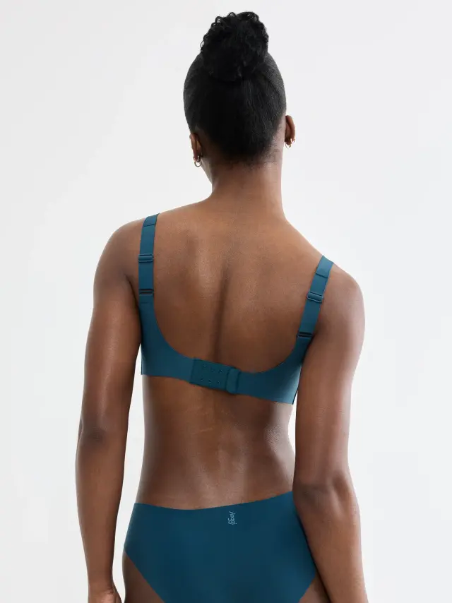 Sloggi Σουτιέν Zero Feel 2.0 Soft Bra Navy Blue 3