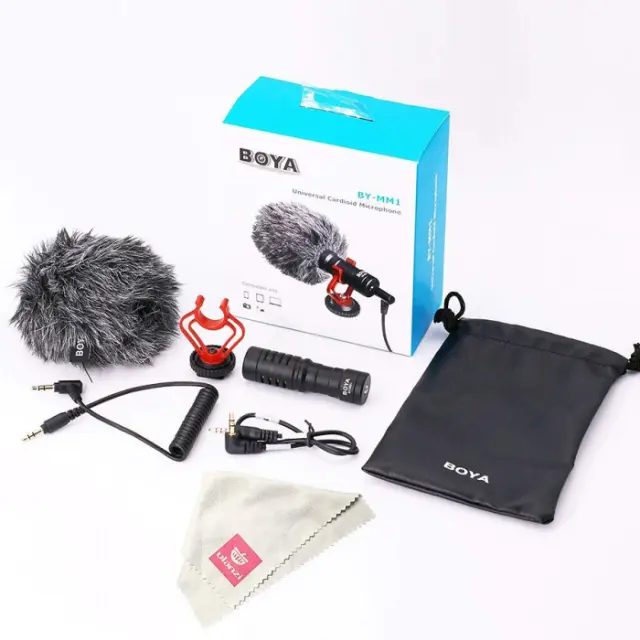 Μικρόφωνο video Boya BY-MM1 για τοποθέτηση σε DSLR