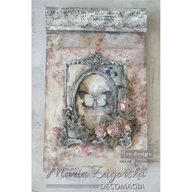 Χαρτί Decor Transfer Prima Re-Design, Butterfly Dance 61x89cm 3