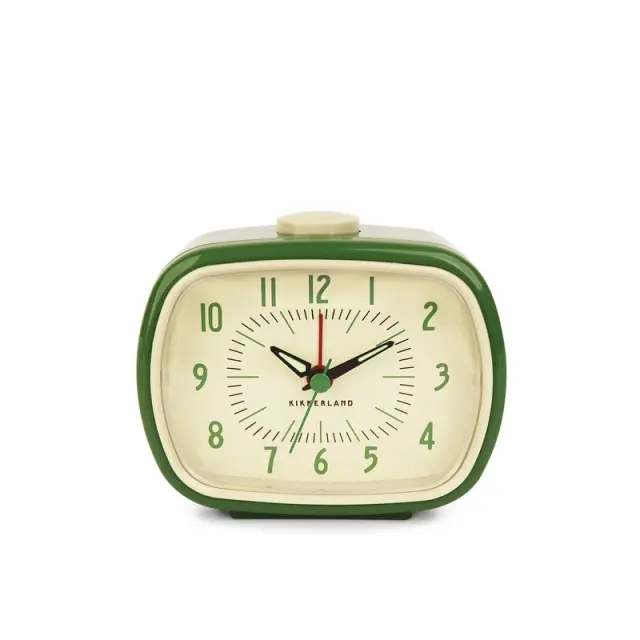 Retro Alarm Clock AND Green