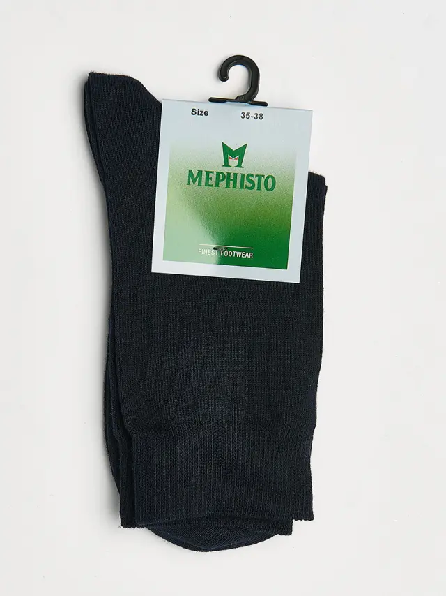 Mephisto Κάλτσες Unisex 80% Βαμβάκι 17% Πολυαμίδιο 3% Ελαστικό Μπλέ MEP/SOLE NAVY 2