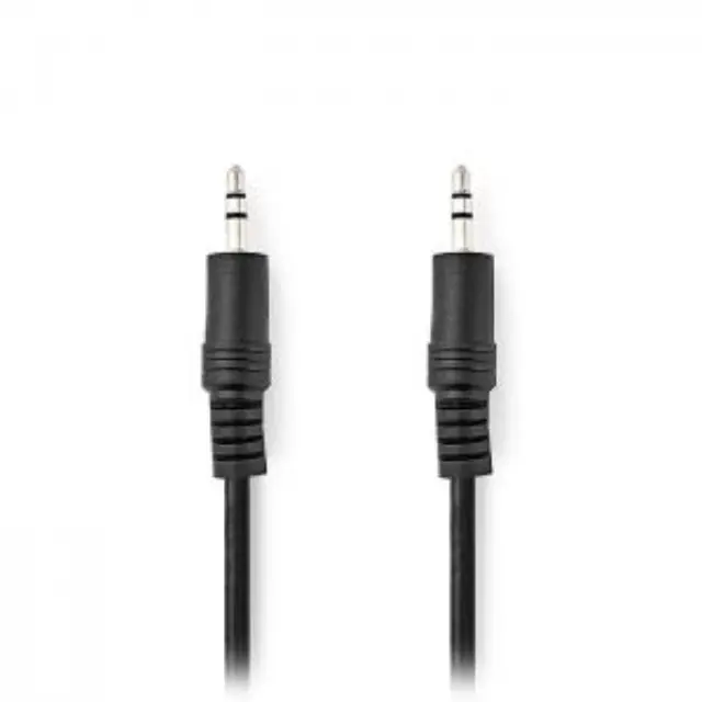 Καλώδιο ήχου 3,5mm αρσ. Stereo - 3,5mm αρσ. Stereo, 1.50m σε μαύρο χρώμα. 2