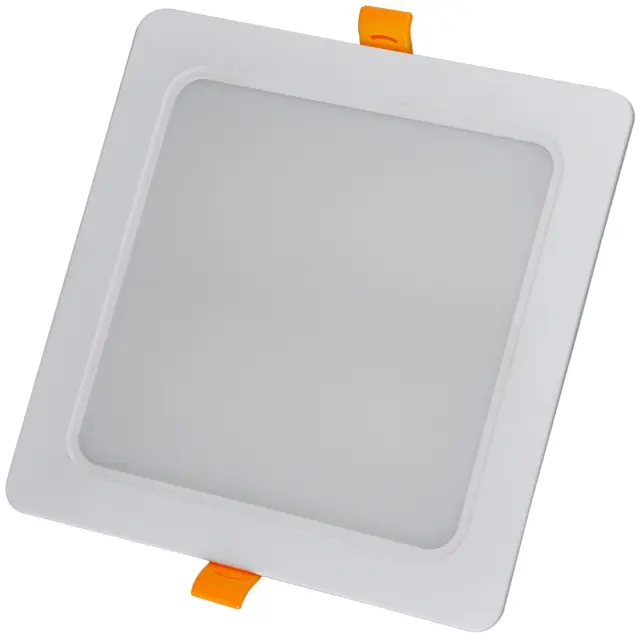 Avide LED Φωτιστικό Οροφής Χωνευτό Τετράγωνο Πλαστικό 18W Θερμό 3000K 15.001.0770 2