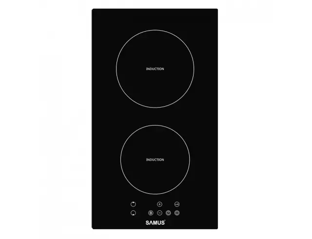 Αυτόνομη Επαγωγική Εστία Samus PSI-32BG4 με πλάτος 30cm και 2 ζώνες μαγειρέματος PSI-32BG4