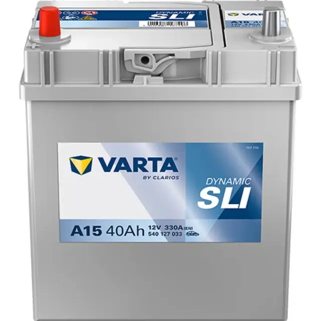 VARTA BLUELINE ΑΡΙΣΤ.(ψιλός) ΜΠΑΤΑΡΙΕΣ A15 (40Ah/330A) 187x127x227mm