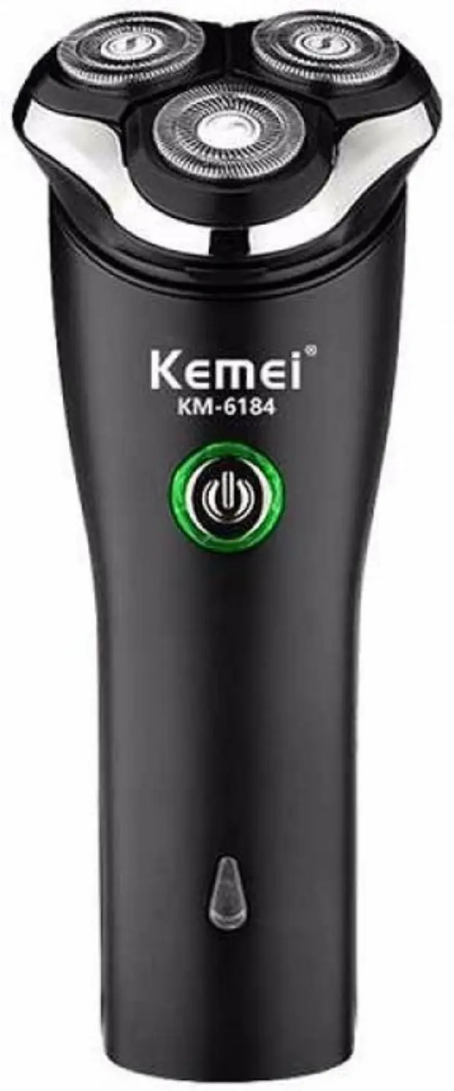 Kemei KM-6184 Ξυριστική Μηχανή Προσώπου Επαναφορτιζόμενη 3
