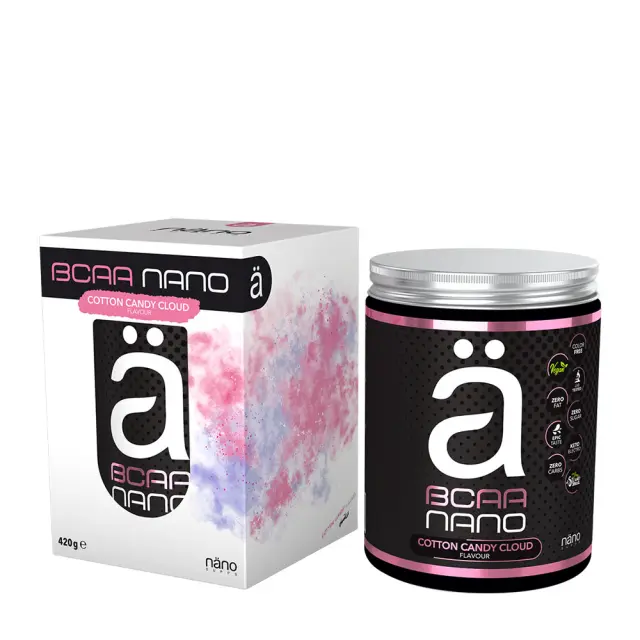 Nanosupps Amino Acid BCAA Nano Cotton Candy Cloud, 420 g
