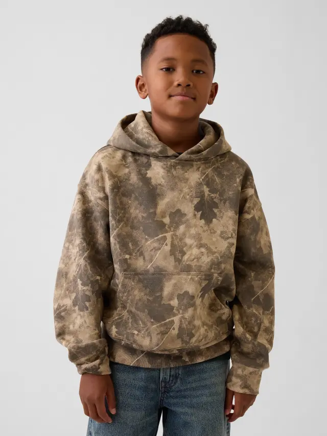 Παιδικό Φούτερ VintageSoft Χαλαρής Γραμμής Light camo