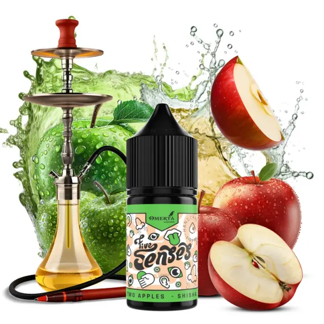 Two Apples Shisha 8ml (30ml) - 5 Senses by Omerta