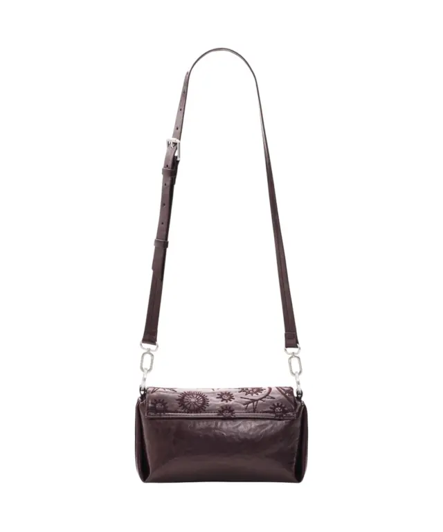 Desigual - Γυναικεία Τσάντα Ώμου / Χιαστί Siroco Naron Mini 26WAXPAA-3006 Μπορντό 3