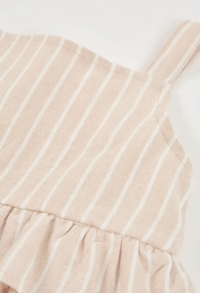 Boboli Shirt linen ριγέ για κορίτσι 723013-9797 - 5 3