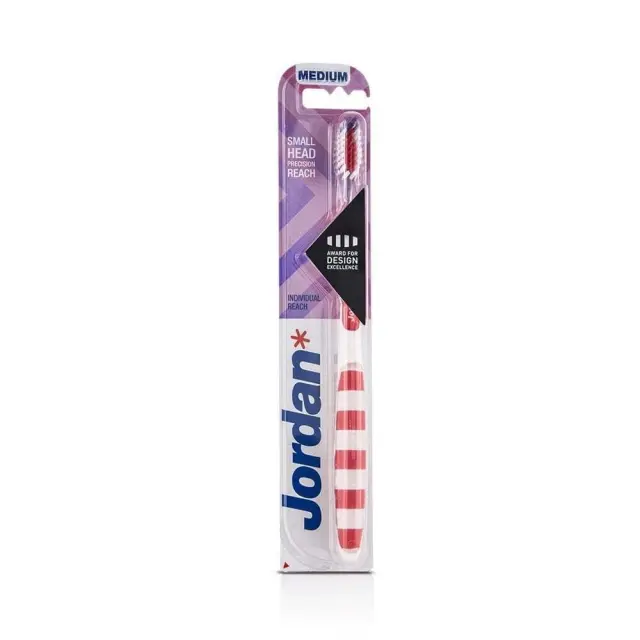 Jordan | Individual Reach Toothbrush Medium Μέτρια Οδοντόβουρτσα | 1 Τεμάχιο