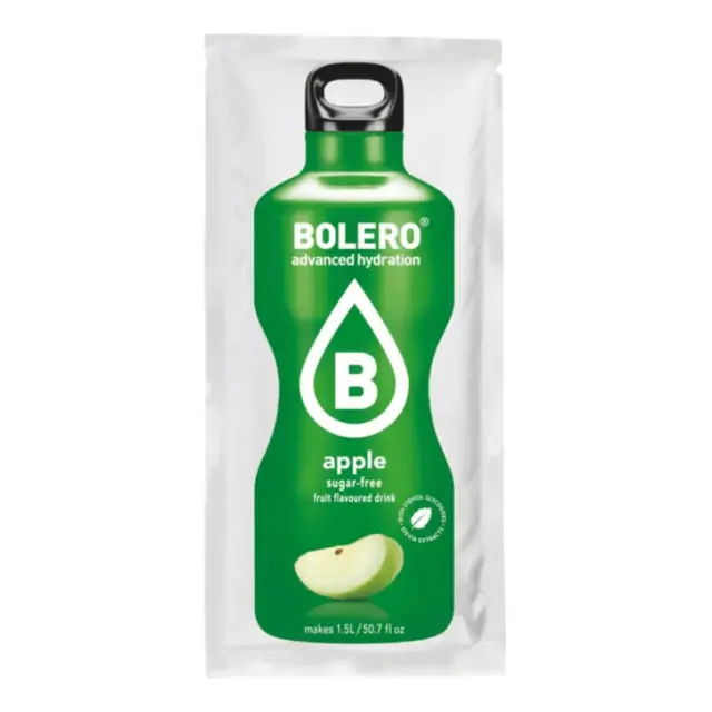 BOLERO- Μήλο χυμός σε σκόνη για 1,5L (σακουλάκι 9γρ)