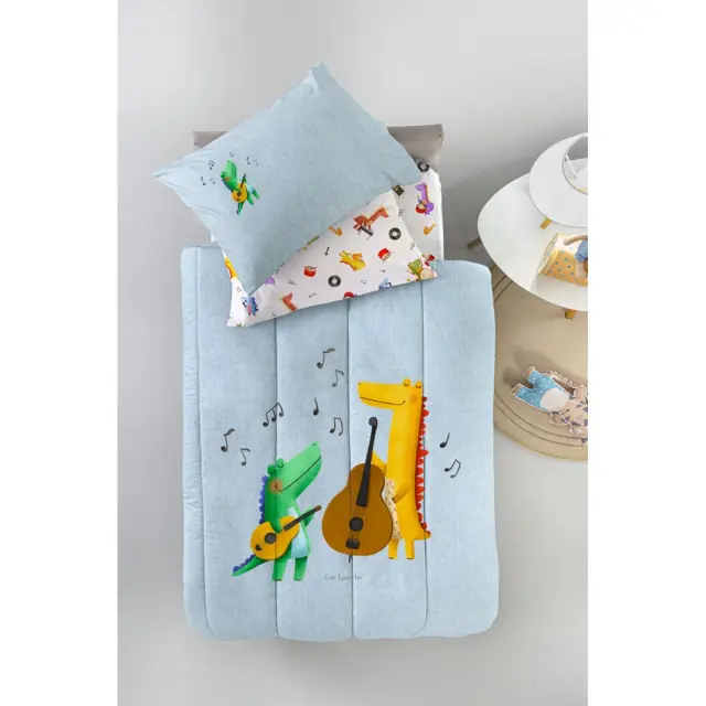 Παιδικό Πάπλωμα Μονό Guy Laroche Band Sky 160x220
