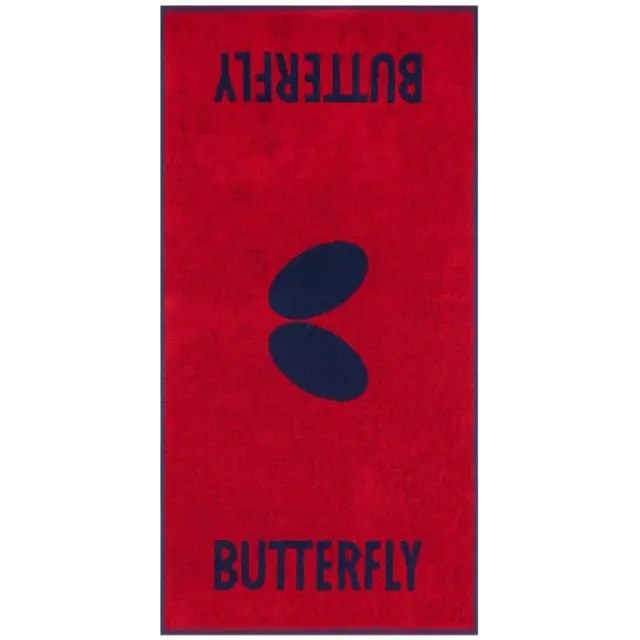Πετσέτα Πινγκ-Πονγκ Butterfly Taoru Κόκκινη-44906901010794