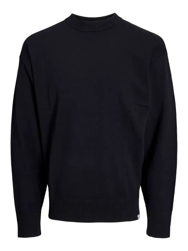 JCOCOLLECTIVE KNIT CREW NECK Black
