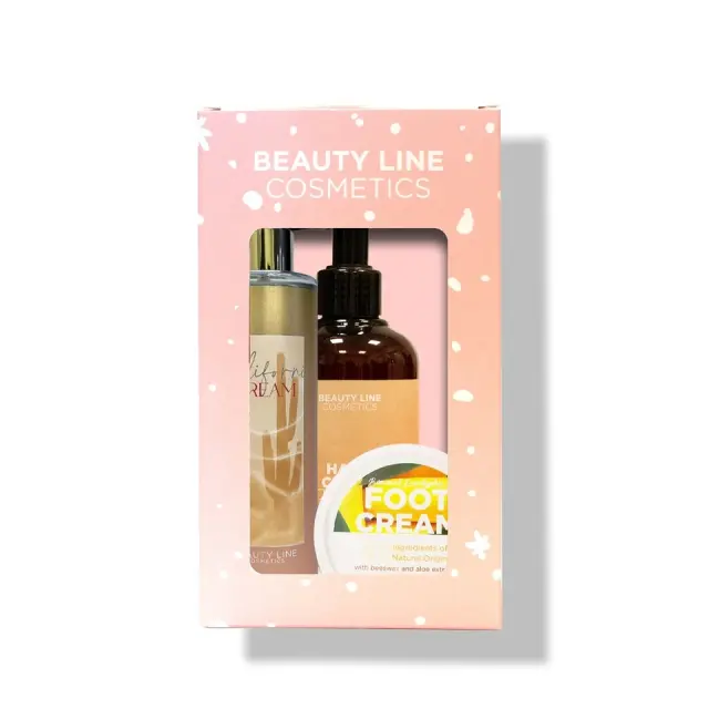 Beauty Line Σετ California Dream Boby Mist 200ml+κρέμα χεριών250ml+κρέμα ποδιών 50ml