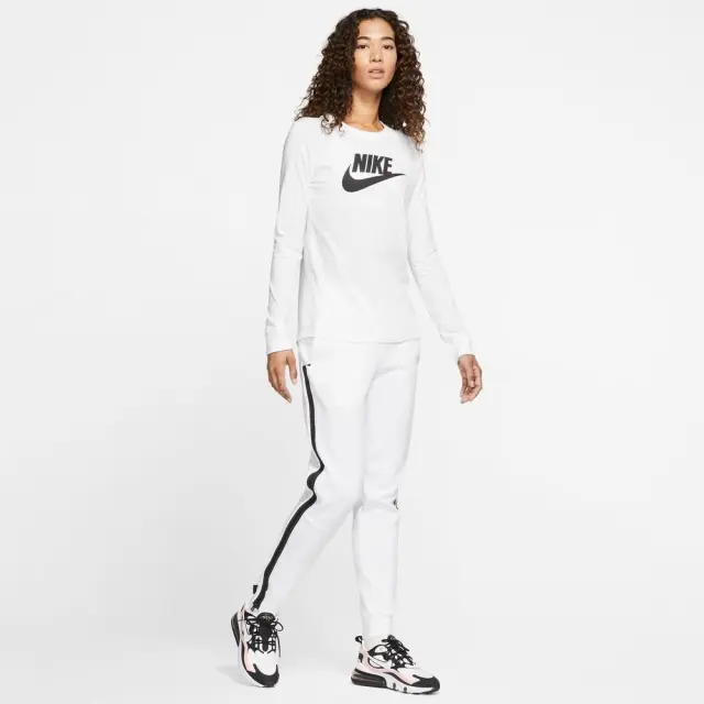 Nike Sportswear Long-Sleeve T-Shirt (BV6171-100) - Λευκό 3