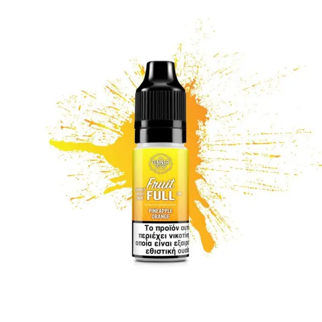 Dinner Lady Fruit Full Bar Salts Pineapple Orange 10ml 20mg