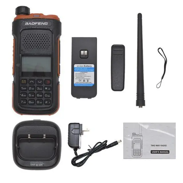 Baofeng BF-UV10 Ασύρματος Πομποδέκτης UHF/VHF 5W με Μονόχρωμη Οθόνη 3