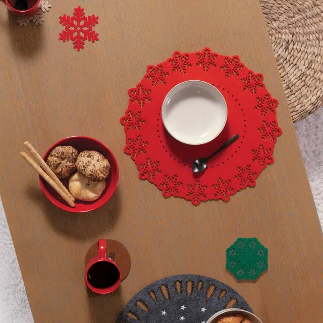 Nef-Nef Homeware Σουβέρ Spar 4 τεμ. Green 2