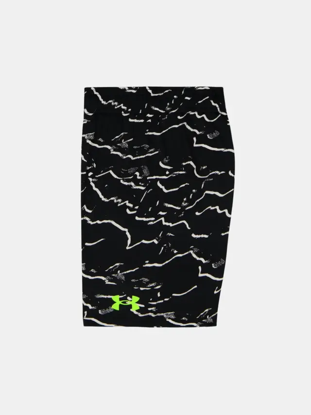 Under Armour Tech Printed Ss Set Hi- Vis Yellow UASJI70E-730 - 3-4 3